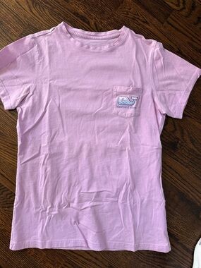 Vineyard Vines Light Pink women’s Pocket Tee